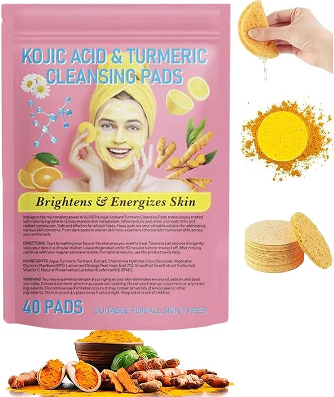 Turmeric Acid Cleaning Pads 40 Pcs(Original)