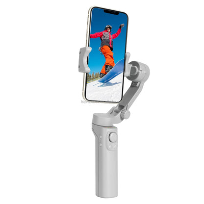 Handheld Gimbal – A 3-Axis smartphone stabilizer designed for smooth, cinematic video capture with smart features like face tracking and time lapse.