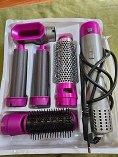 Hot Air Brush (5-in-1) – The Ultimate All-in-One Hair Styling Tool for Effortless Beauty