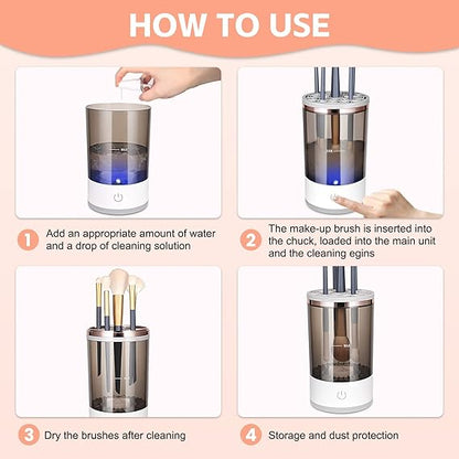 The Best Automatic Make up Brush Cleaner