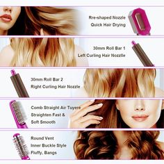Hot Air Brush (5-in-1) – The Ultimate All-in-One Hair Styling Tool for Effortless Beauty