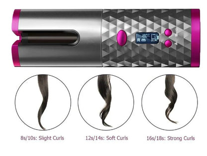World First Cordless Automatic Curler