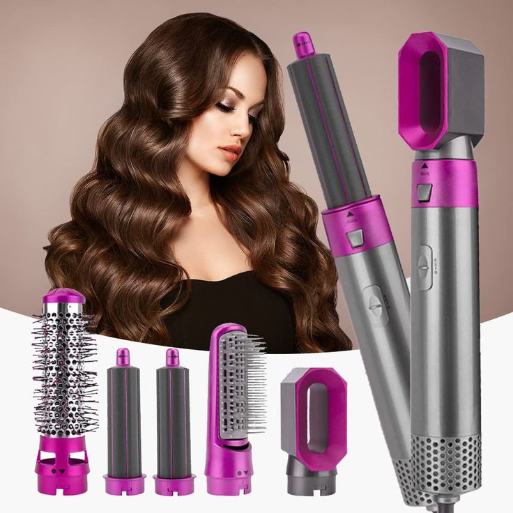Hot Air Brush (5-in-1) – The Ultimate All-in-One Hair Styling Tool for Effortless Beauty