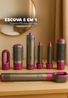 Hot Air Brush (5-in-1) – The Ultimate All-in-One Hair Styling Tool for Effortless Beauty