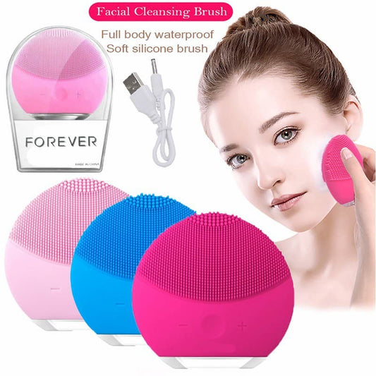 FOREVER - Electric Silicone Facial Cleansing Brush (Original)