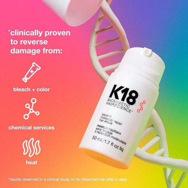 K18 - Biomimetic Hair science Leave-In Molecular Repair Hair Mask 50ML (Original)