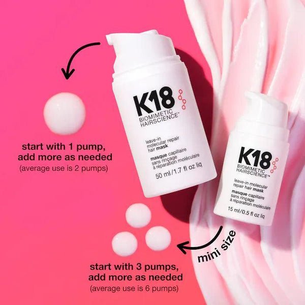 K18 - Biomimetic Hair science Leave-In Molecular Repair Hair Mask 50ML (Original)