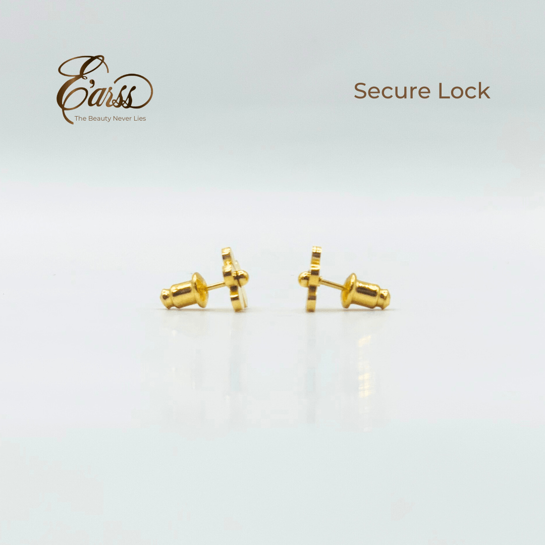 Little Flower Stud | Stainless Steel | 18K Gold Plated