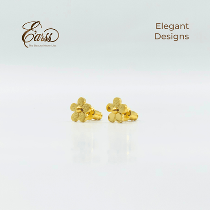 Little Flower Stud | Stainless Steel | 18K Gold Plated