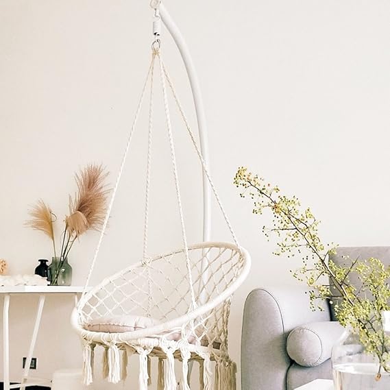 Macrame Hanging Swing Chair Hammock