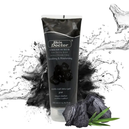 Skin Doctor - Cream Scrub with Charcoal (Original)